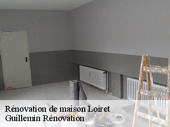 Rénovation de maison 45 Loiret  Guillemin Rénovation 