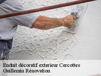 Enduit décoratif exterieur  cercottes-45520 Guillemin Rénovation 