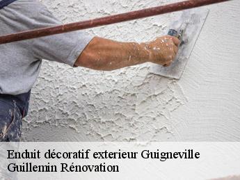 Enduit décoratif exterieur  guigneville-45300 Guillemin Rénovation 