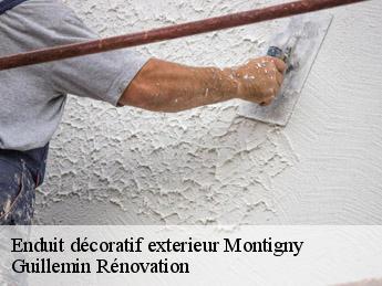 Enduit décoratif exterieur  montigny-45170 Guillemin Rénovation 