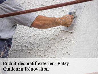 Enduit décoratif exterieur patay-45310 Guillemin Rénovation