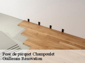 Pose de parquet  champoulet-45420 Guillemin Rénovation 