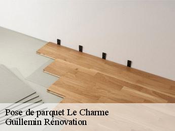 Pose de parquet  le-charme-45230 Guillemin Rénovation 