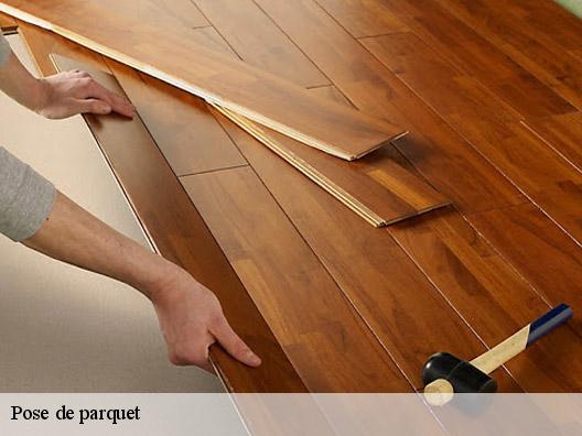 Pose de parquet