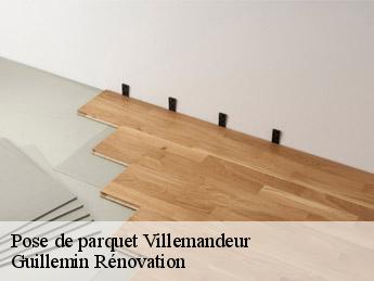 Pose de parquet  villemandeur-45700 Guillemin Rénovation 