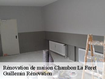 Rénovation de maison  chambon-la-foret-45340 Guillemin Rénovation 
